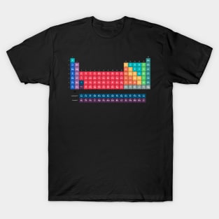 Periodic Table with all 118 Element T-Shirt